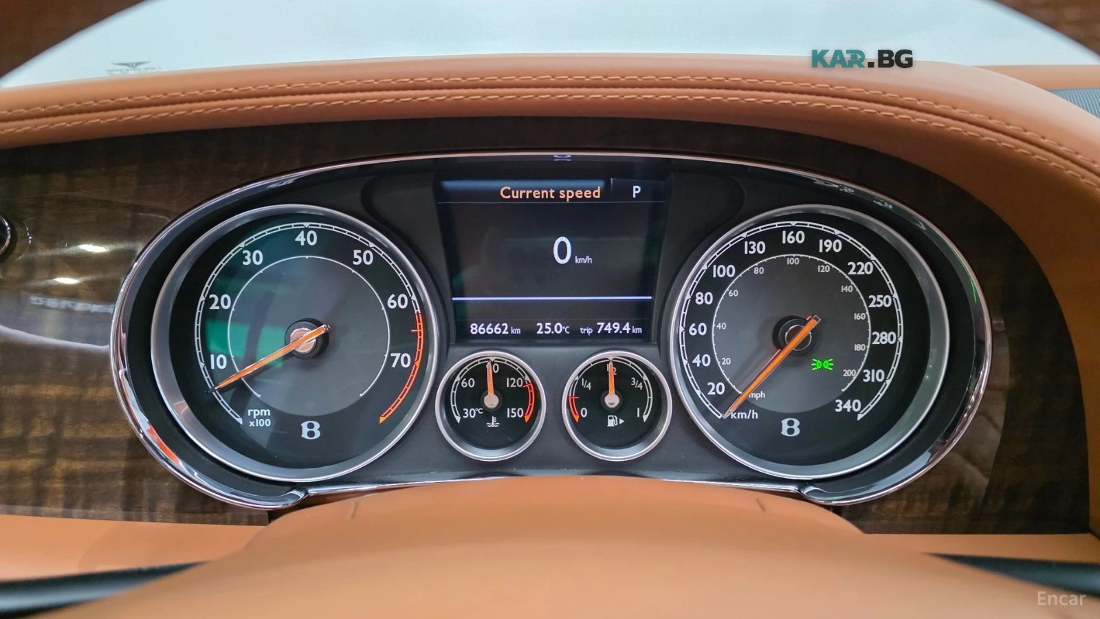 Bentley Continental gt 4.0 GT* КОЖА* ОБДУХВ* КАМЕРА* МАСАЖИ, снимка 6 - Автомобили и джипове - 55735909