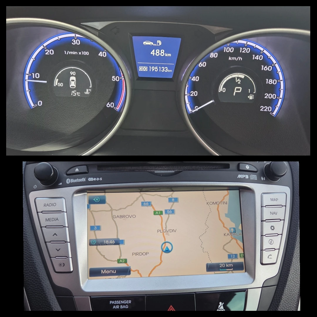 Hyundai IX35 2.0 CRDi(184Hp)Premium/AT/4x4/Navi/������/Keyless | Mobile.bg � ����������� 12