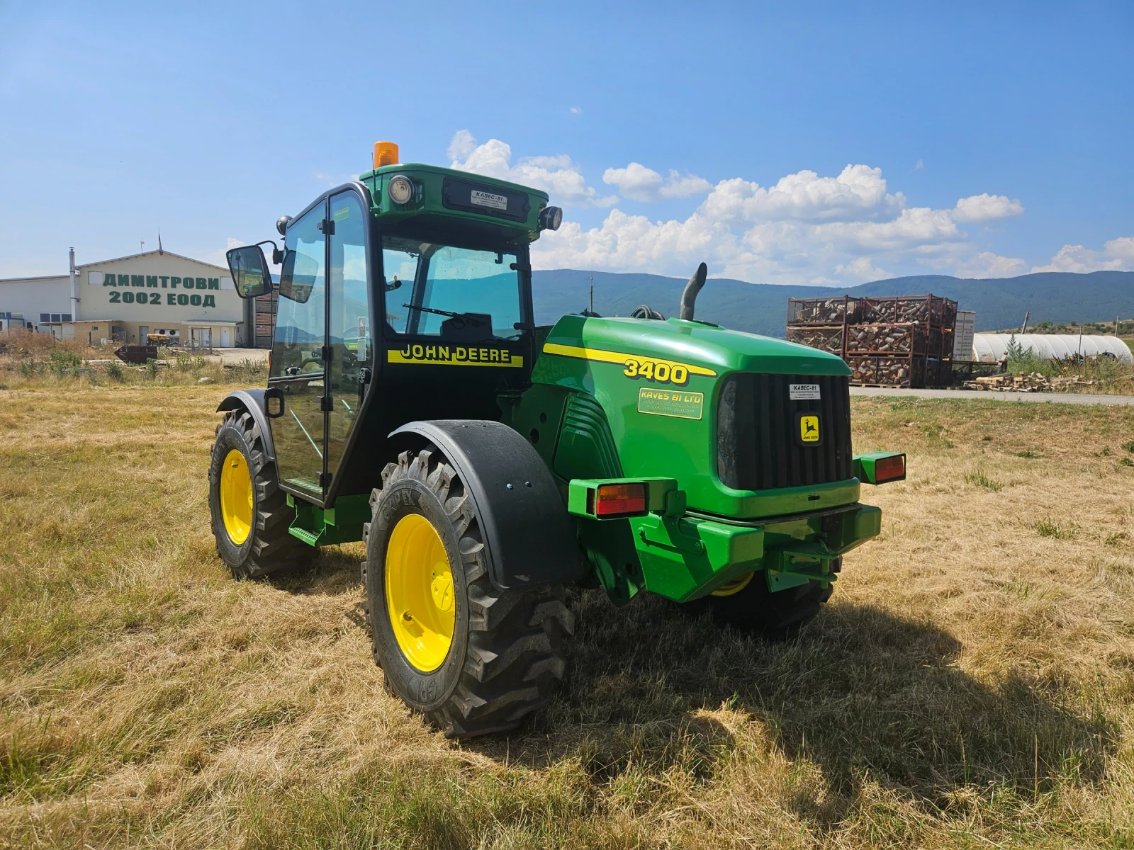 Телескопичен товарач John Deere 3400, снимка 9 - Селскостопанска техника - 55585651