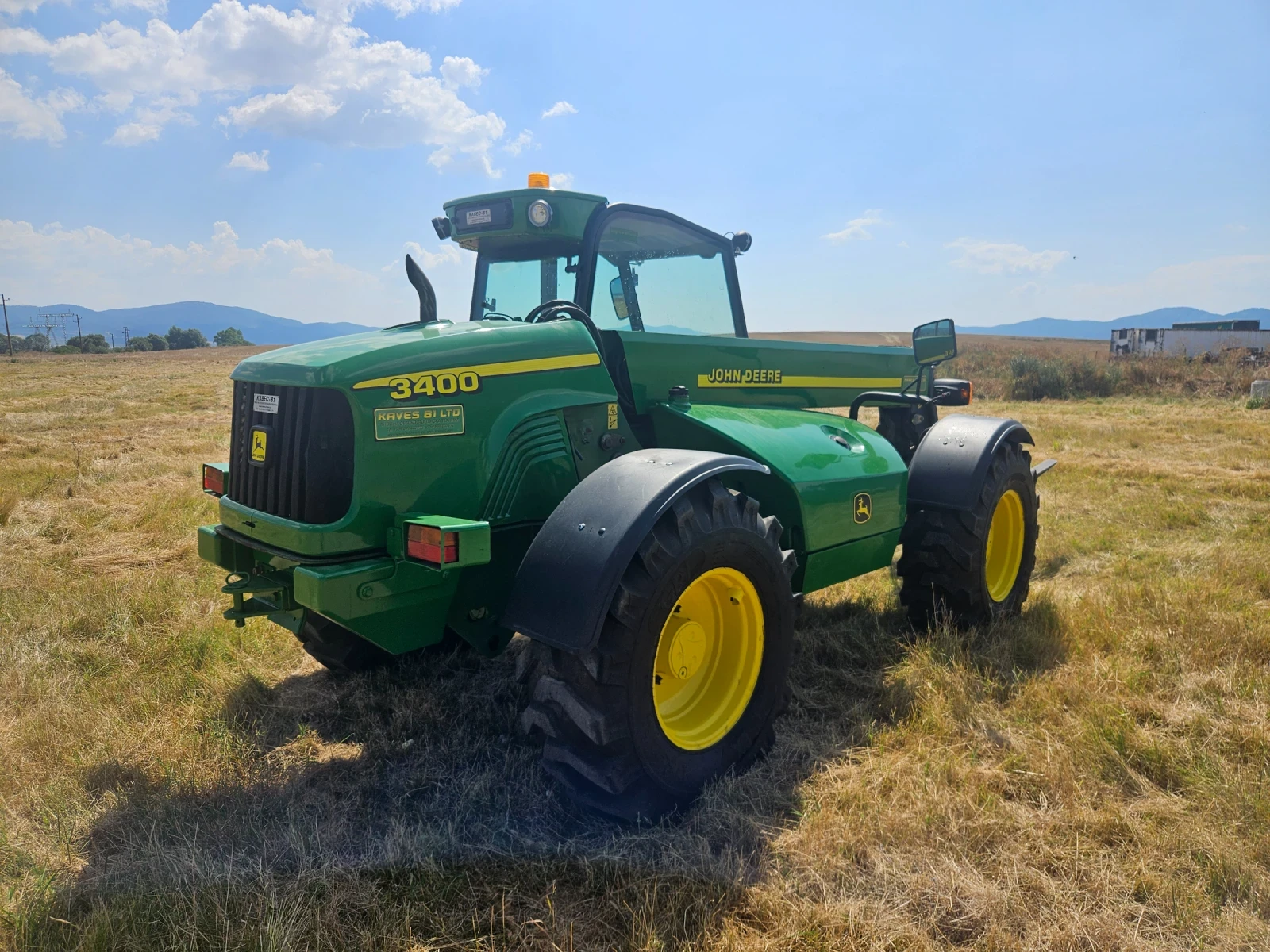 Телескопичен товарач John Deere 3400, снимка 7 - Селскостопанска техника - 55585651