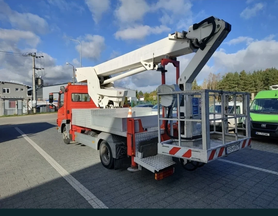 Автовишка Mercedes-Benz Ruthmann T 270 320кг, снимка 6 - Индустриална техника - 55569321