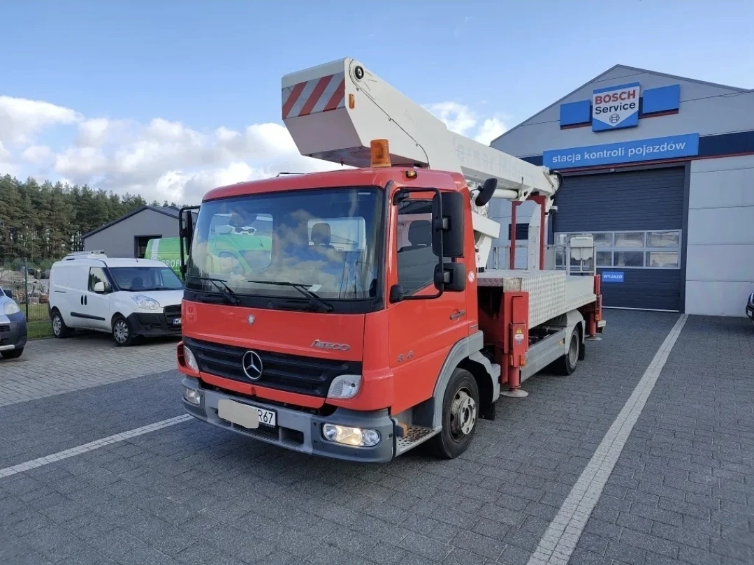 Автовишка Mercedes-Benz Ruthmann T 270 320кг, снимка 2 - Индустриална техника - 55569321