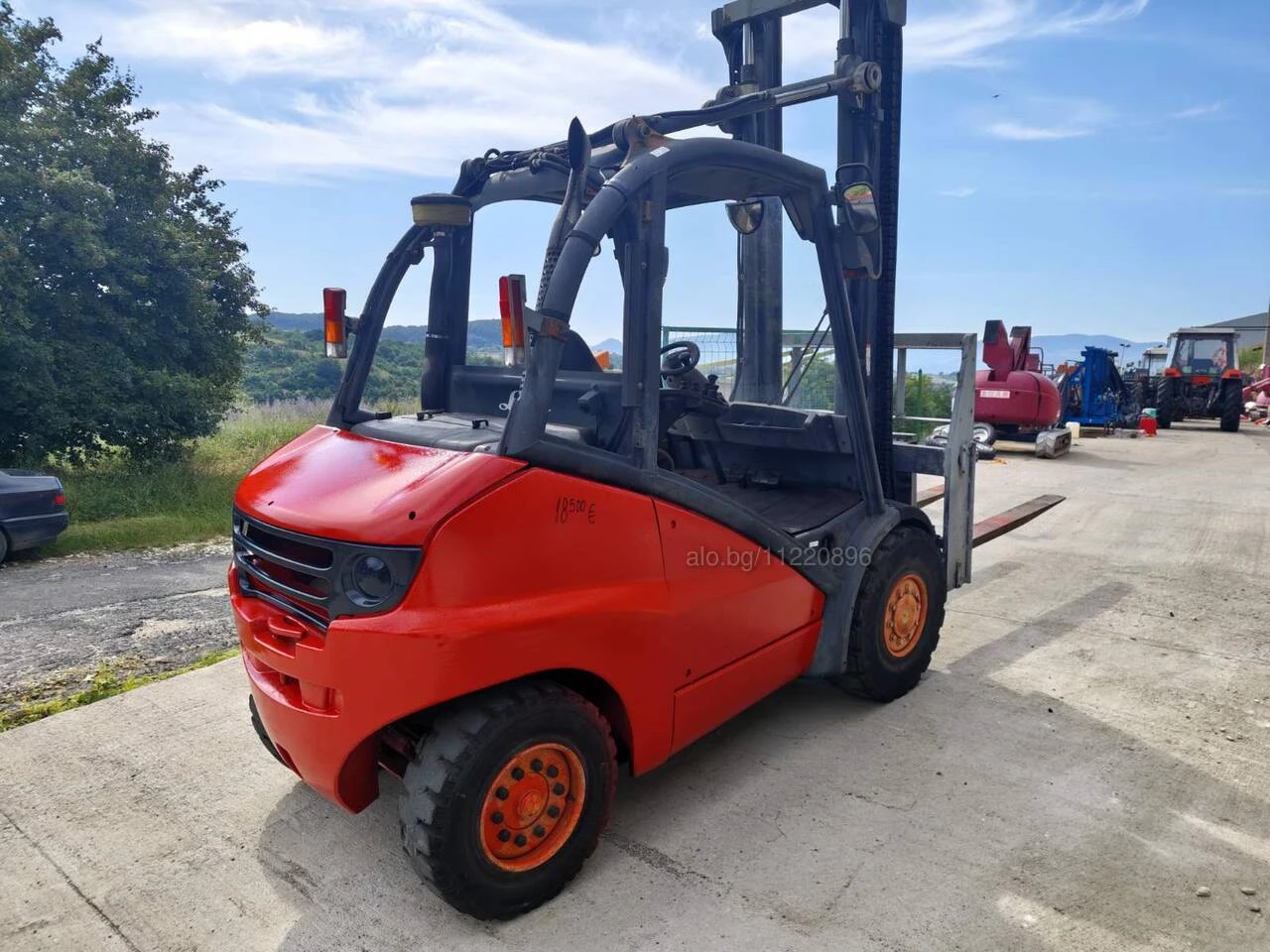 Мотокар Linde VW 1.9TDI   5 TON, снимка 4 - Индустриална техника - 55174523