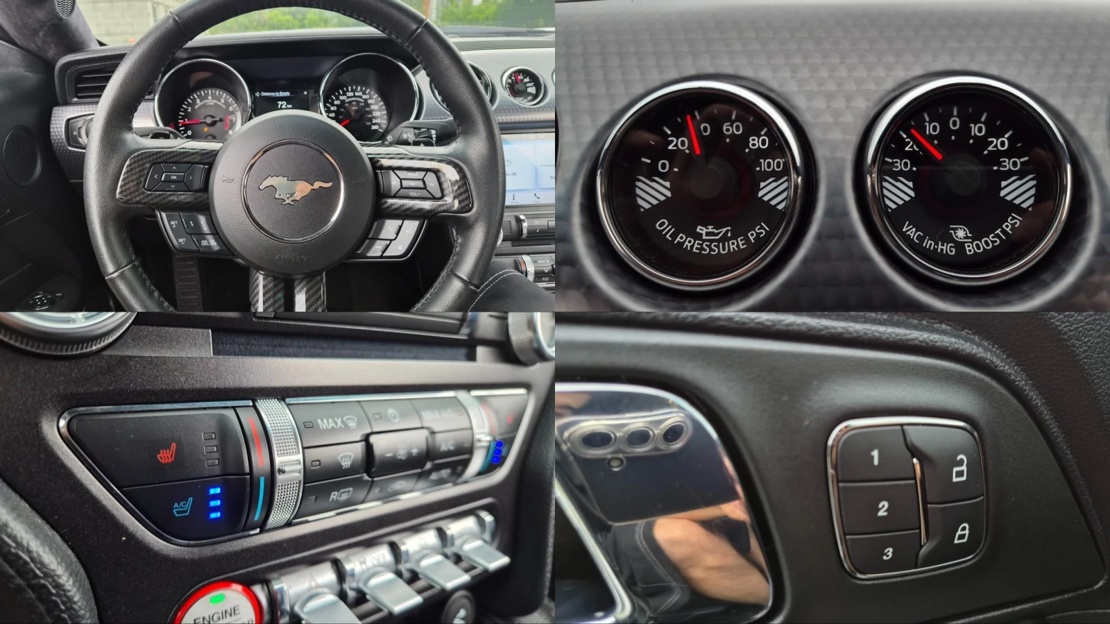 Ford Mustang GT KIT* ОБДУХ* 70908 КМ* КРАЙНА ЦЕНА, снимка 13 - Автомобили и джипове - 54917190