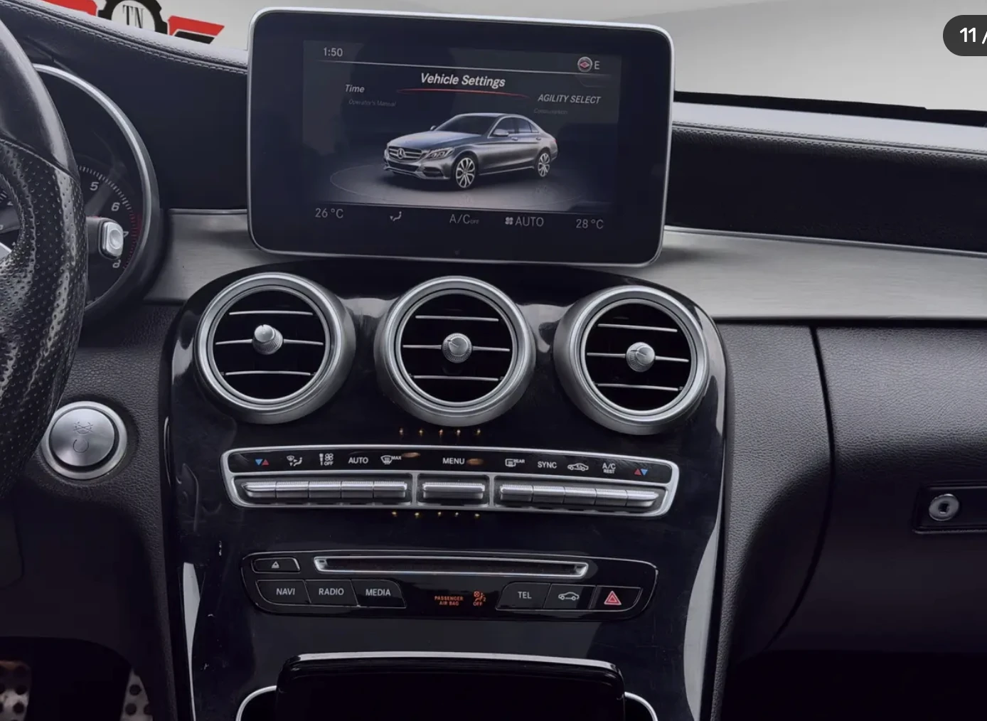 Mercedes-Benz C 400 4MATIC , снимка 9 - Автомобили и джипове - 55989495