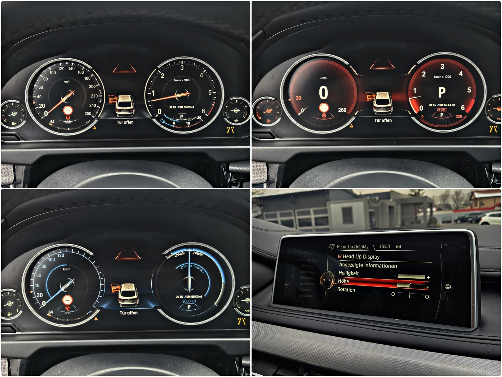 BMW X6 M50D/GERMANY/DISTR/HUD/360CAM/PANO/ОБДУХ/HARMAN/LI - изображение 9