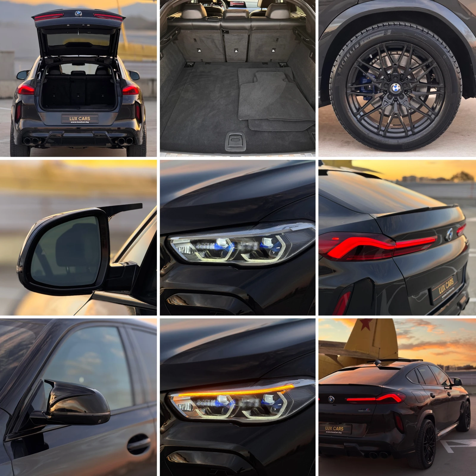 BMW X6 - M-pack-40i-Panorama-Laser-X-drive-Harman - | Mobile.bg   17