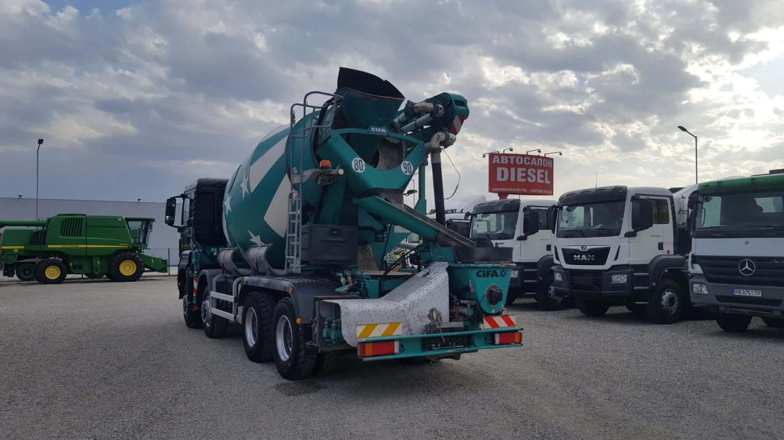 Бетон помпа Друга марка MAN 41.480 CIFA MK 20M 8X6 - изображение 5
