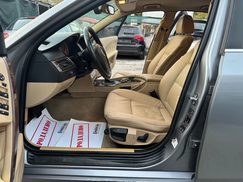 BMW 530 D 231HP AVTOMAT START STOP KOJA NAVI FUUL 2007G, снимка 10 - Автомобили и джипове - 52441695