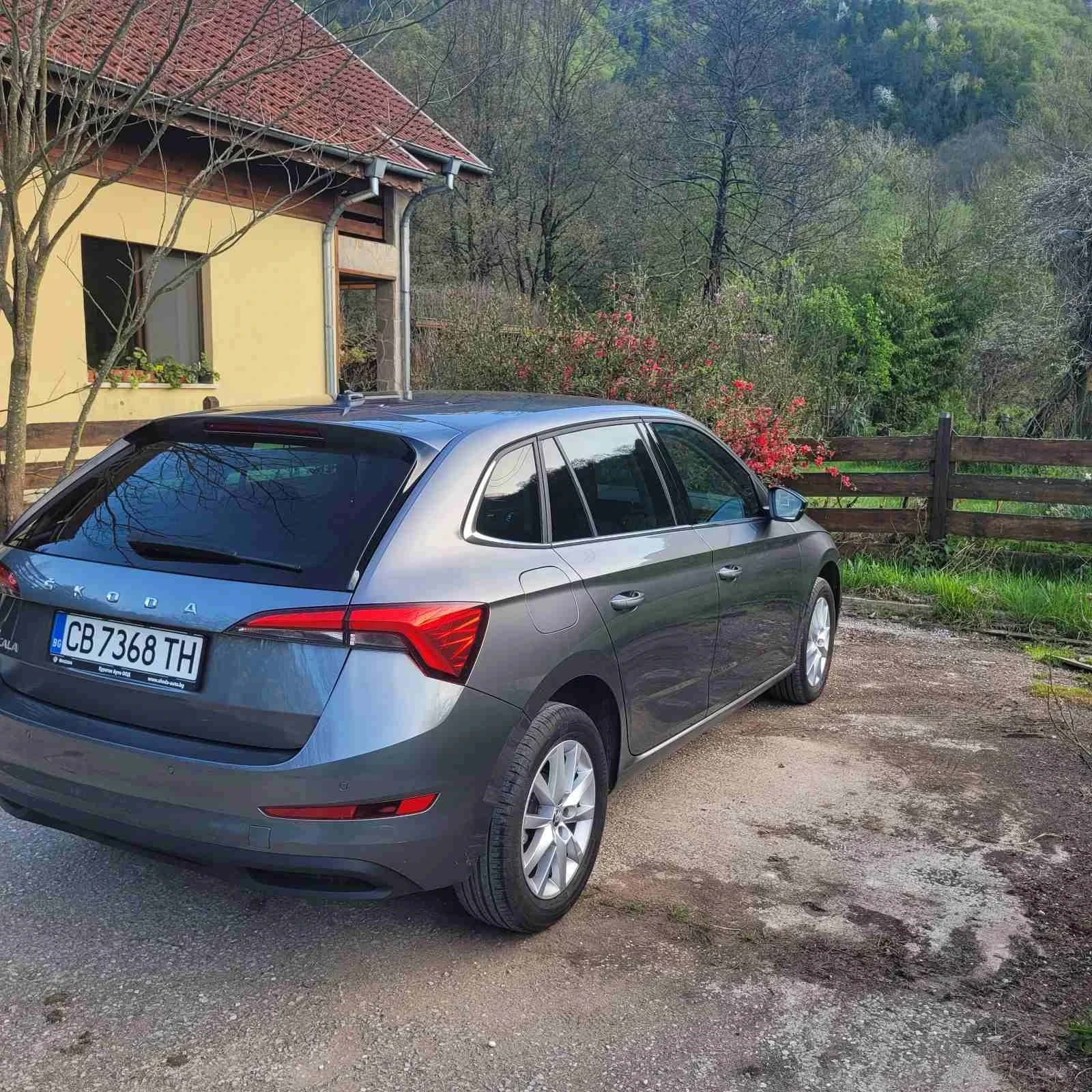 Skoda Scala 1, 5 TSI 7DSG в гаранция, снимка 10 - Автомобили и джипове - 55446762