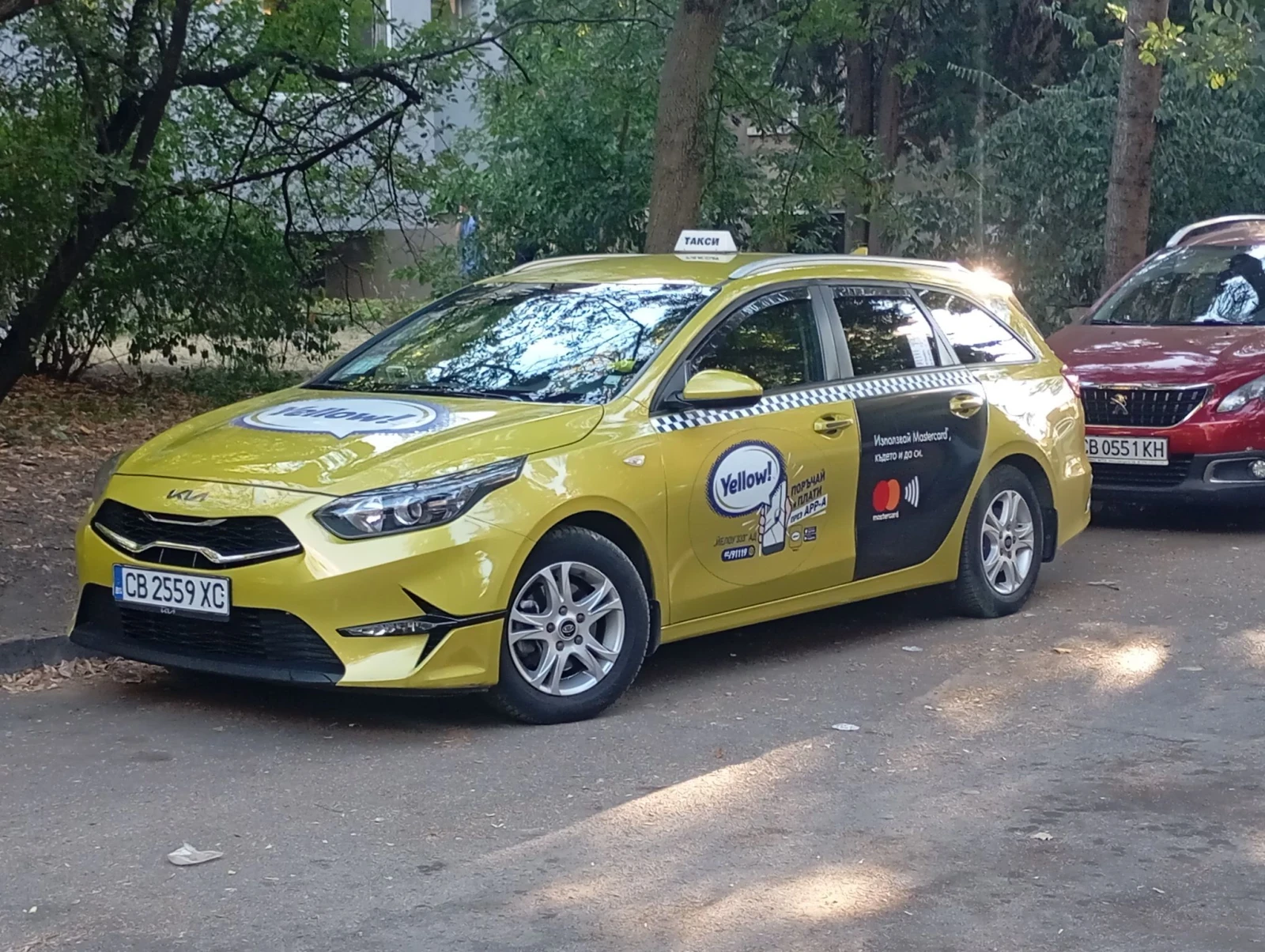 Kia Ceed Такси