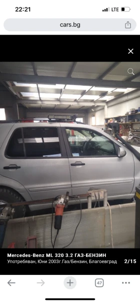 Mercedes-Benz ML 320 ML320 - | Mobile.bg    2