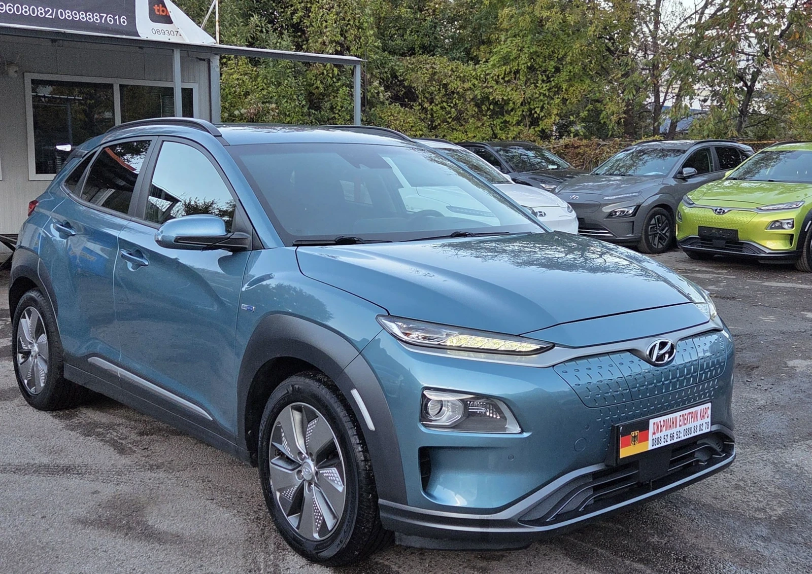 Hyundai Kona 64KWh/Теглич/SOH100%, снимка 1