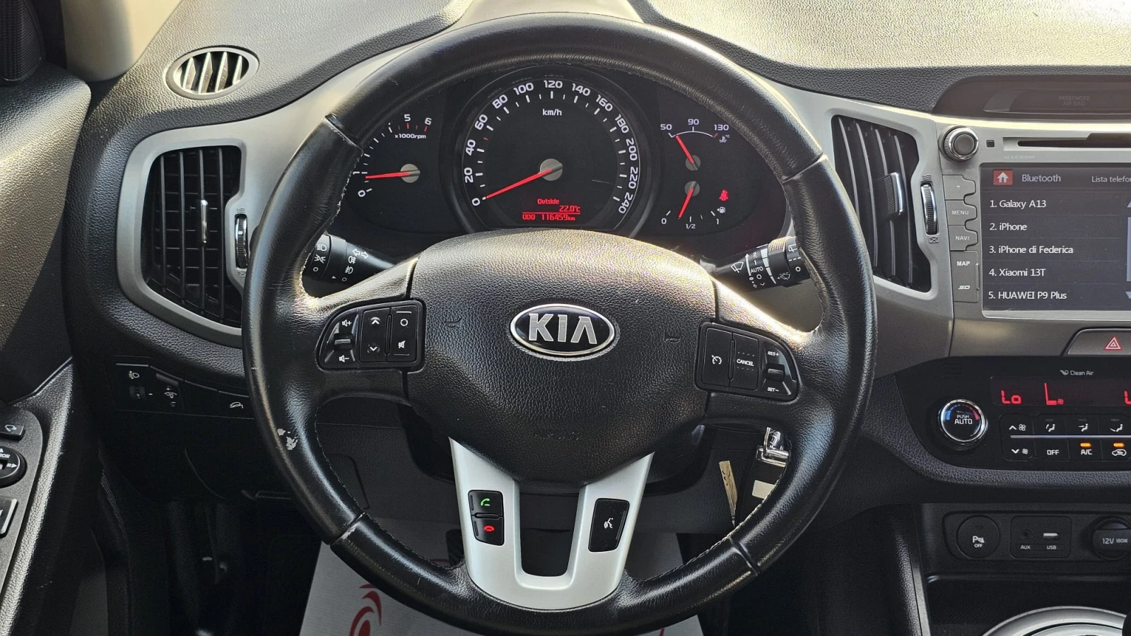 Kia Sportage 1.7CRDi 6SP Face IT-ДОКАЗУЕМИ КМ-ТОП СЪСТ.-ЛИЗИНГ, снимка 10 - Автомобили и джипове - 54681443
