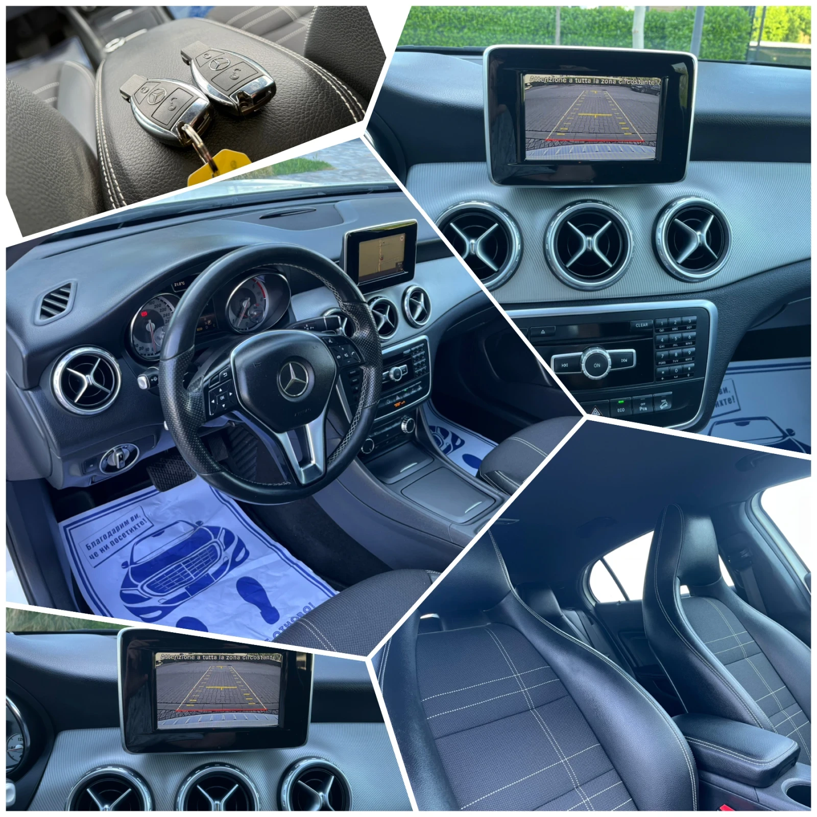 Mercedes-Benz GLA 200 2.2CDI 136к.с.* Bixenon* 4matic* Navi* Camera* Per, снимка 14 - Автомобили и джипове - 54685070