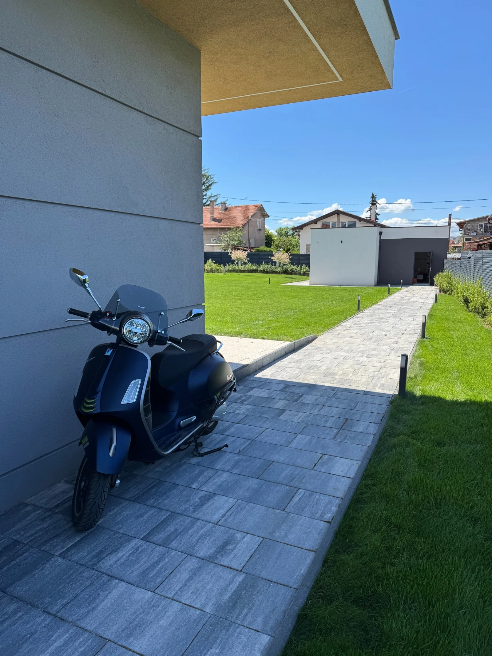 Vespa GTS 300  SuperTech - Blu Energico, снимка 3 - Мотоциклети и мототехника - 55784956