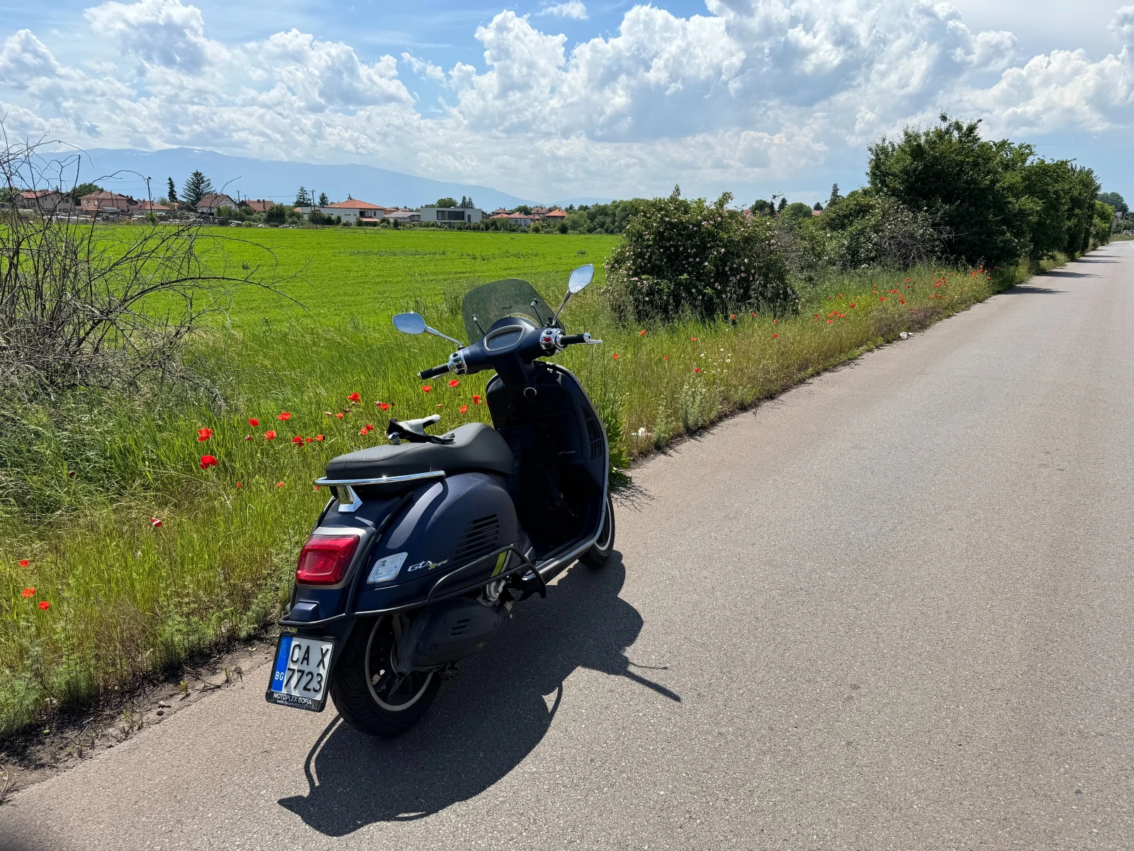 Vespa GTS 300  SuperTech - Blu Energico