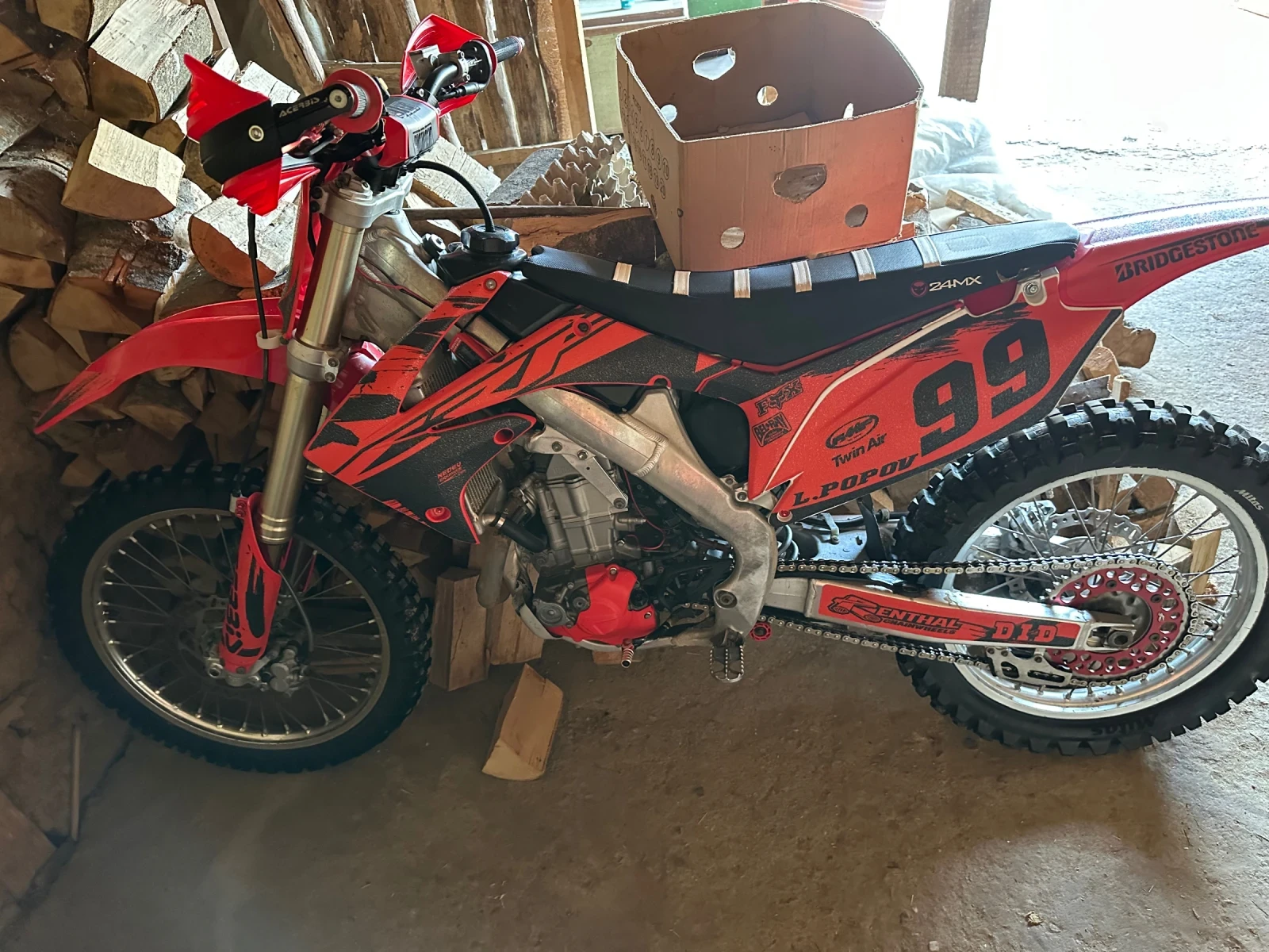 Honda Crf, снимка 7 - Мотоциклети и мототехника - 56356488