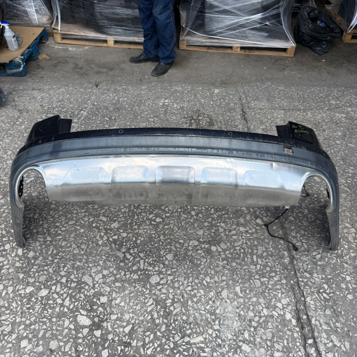 Задна броня за Audi A6 4G Allroad LX5R 30TDI 4G0807511AL ном 31 4G0807511AL-31-