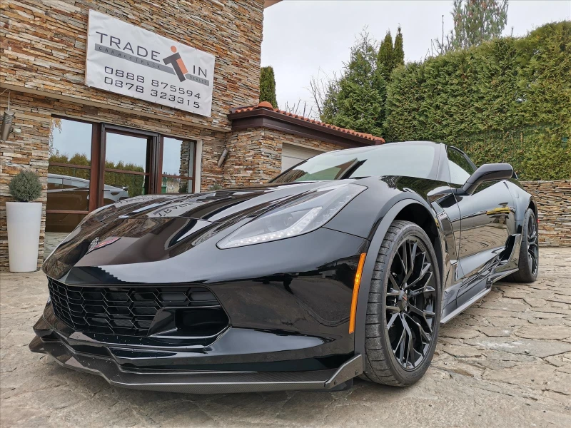 Chevrolet Corvette C7 Z06 1LZ 6.2L Supercharged V8, снимка 1 - Автомобили и джипове - 48413433