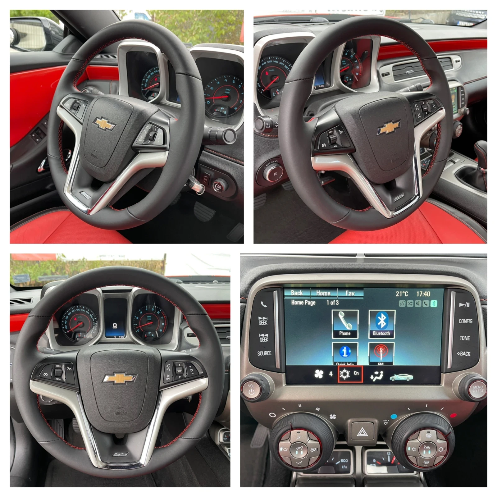 Chevrolet Camaro SS, 6.2i, 426 Hp, V8, Ръчка, Юбилеен 1 от само 55  | Mobile.bg — изображение 16