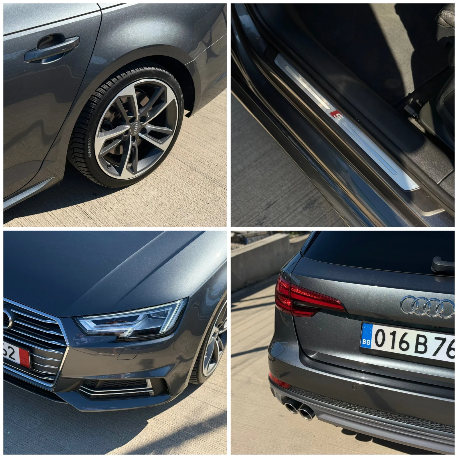 Audi A4 S-LINE / V6-3.0TDI / QUATTRO-4x4 / КАМЕРА / B&O, снимка 17 - Автомобили и джипове - 54421963