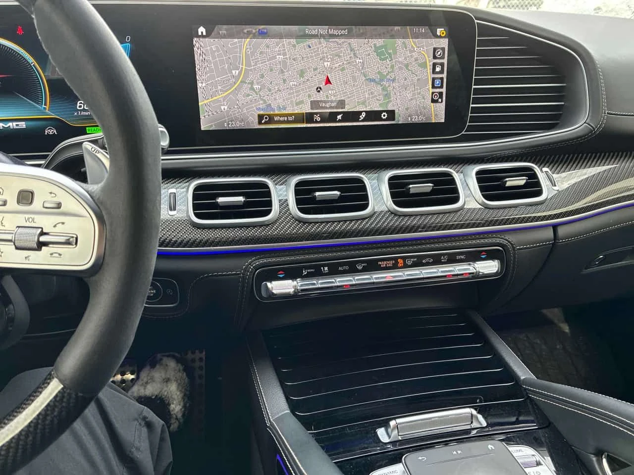 Mercedes-Benz GLS * AMG 63 * CARFAX * ЦЕНА ДО БГ, снимка 9 - Автомобили и джипове - 53749513