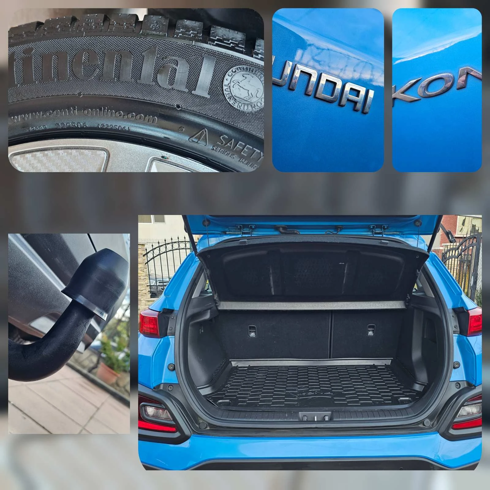 Hyundai Kona T-GDI , снимка 6 - Автомобили и джипове - 54129142