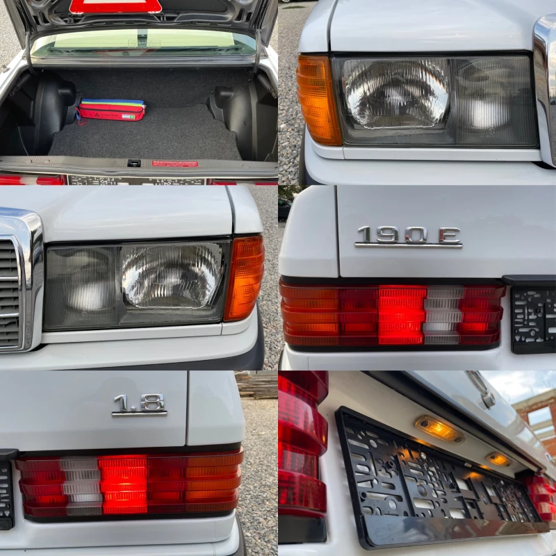 Mercedes-Benz 190 E 1.8i КЛИМАТИК 150020км!!!!, снимка 16 - Автомобили и джипове - 37872319