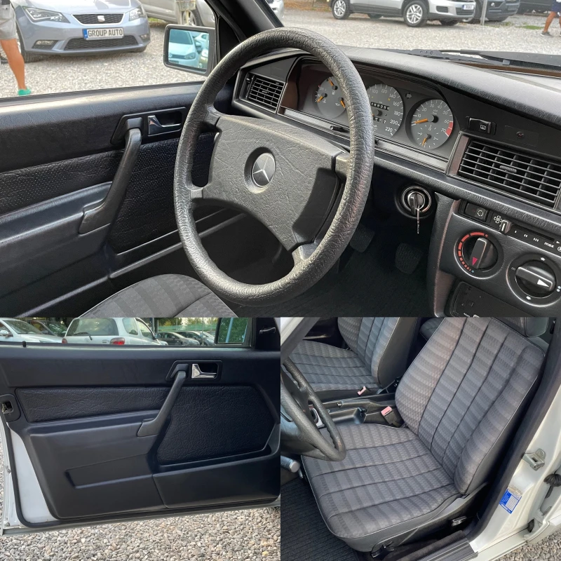 Mercedes-Benz 190 E 1.8i КЛИМАТИК 150020км!!!!, снимка 8 - Автомобили и джипове - 37872319