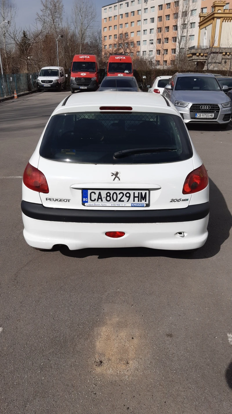 Peugeot 206 1.4 HDI, снимка 5 - Автомобили и джипове - 49451875