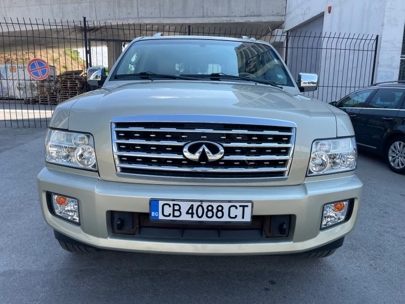 Infiniti QX56 5.6i, 100000 km!!! 1 Собственик! Нов!!!, снимка 2 - Автомобили и джипове - 51978387