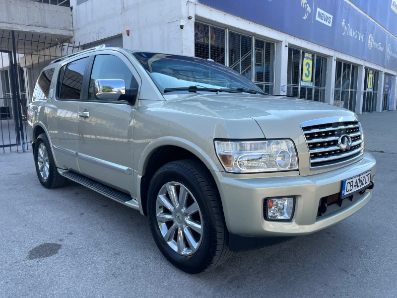 Infiniti QX56 5.6i, 100000 km!!! 1 Собственик! Нов!!!, снимка 3 - Автомобили и джипове - 51978387