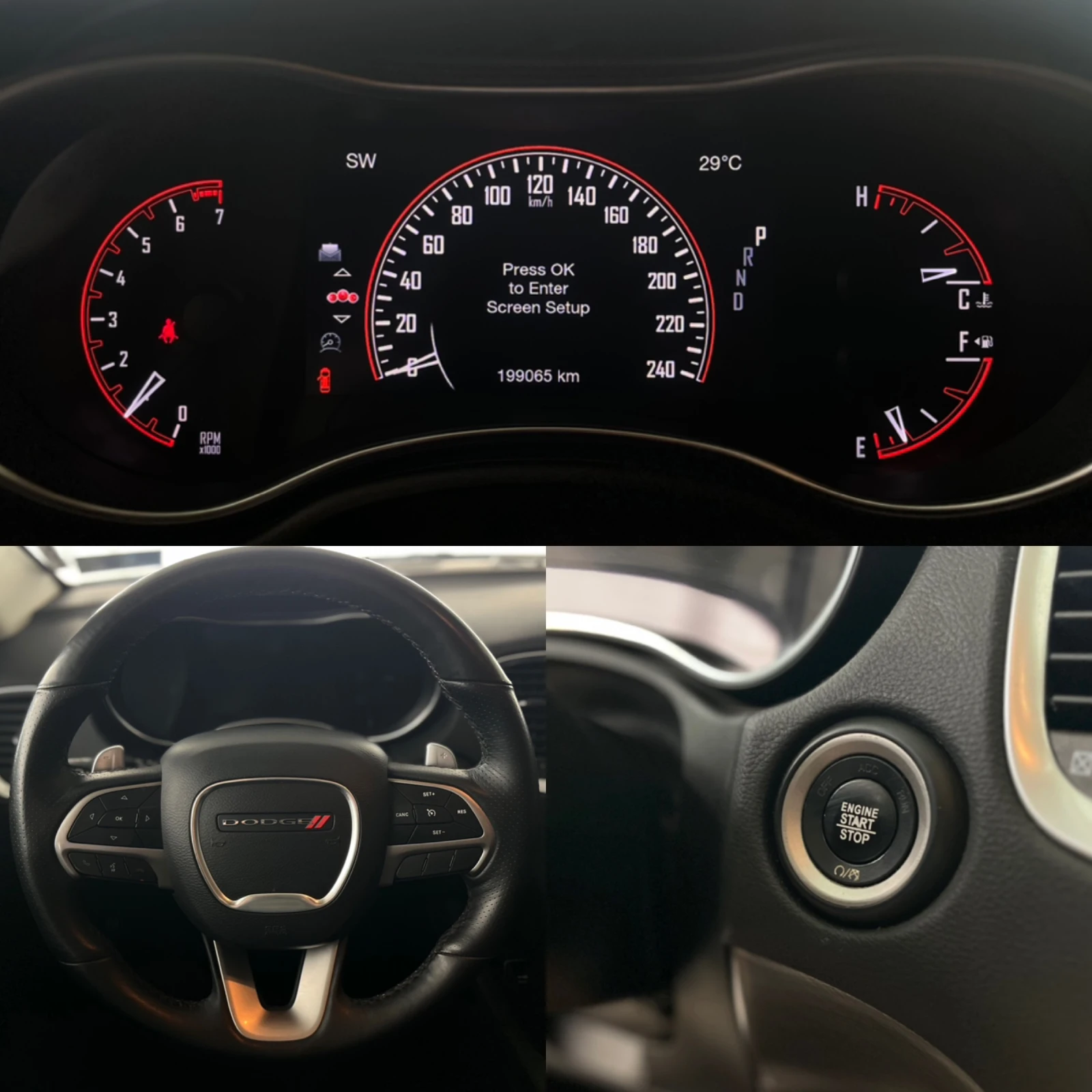 Dodge Durango / CITADEL / 4x4 / РЕГИСТРИРАН / ГАЗ / 6+ 1 - изображение 10