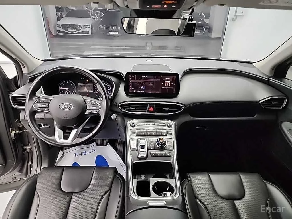 Hyundai Santa fe 2.2D Exclusive* 4x4* ПОДГРЕВ* ОБДУХВАНЕ* КАМЕРА* , снимка 7 - Автомобили и джипове - 55301845