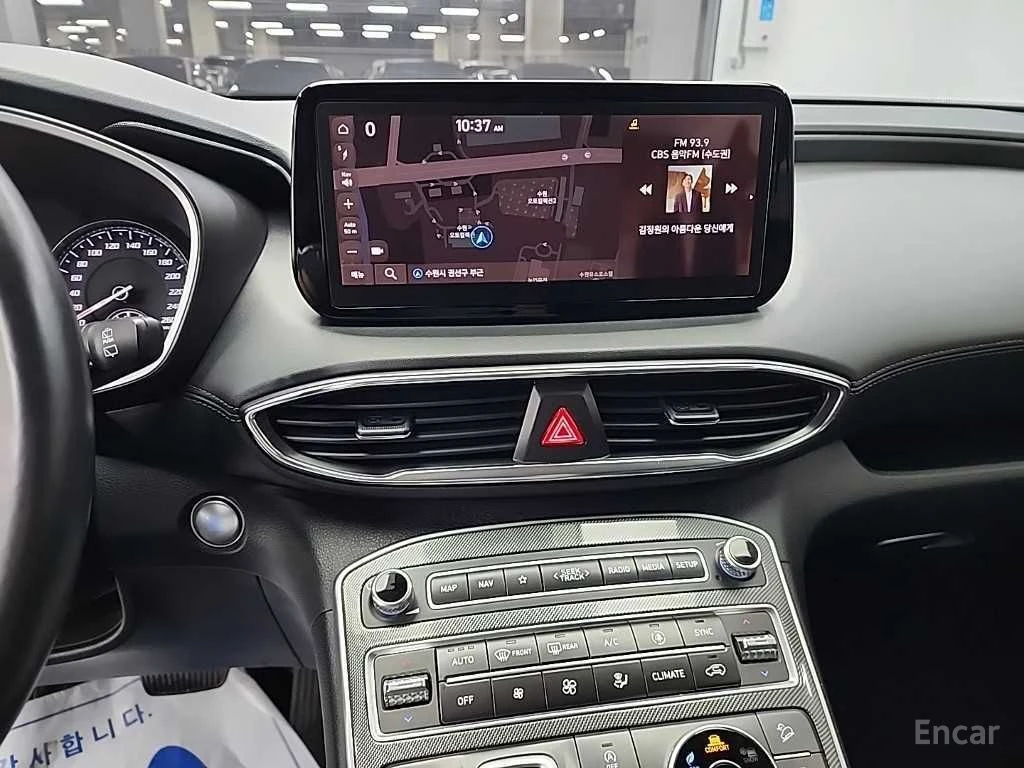 Hyundai Santa fe 2.2D Exclusive* 4x4* ПОДГРЕВ* ОБДУХВАНЕ* КАМЕРА* , снимка 9 - Автомобили и джипове - 55301845