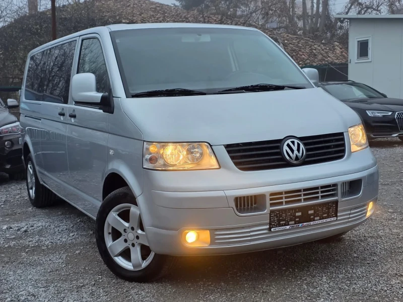 VW Transporter 2.5TDI 174K.C. / АВТОМАТ / ДЪЛГА БАЗА / КЛИМАТИК, снимка 2 - Бусове и автобуси - 52646392