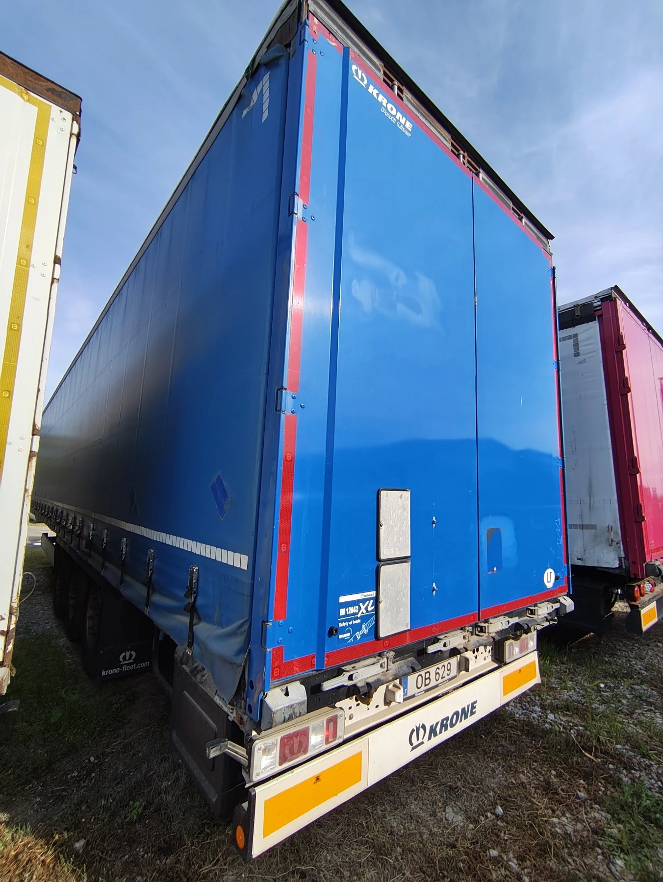Полуремарке Krone Profi Liner, снимка 9 - Ремаркета - 48403946