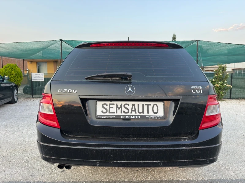 Mercedes-Benz C 200 2.2 CDI EURO 5 ТОП състояние, снимка 4 - Автомобили и джипове - 51104599