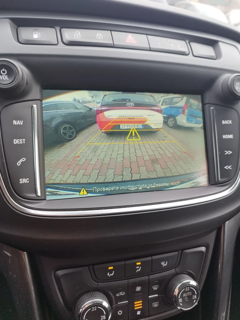 Opel Zafira 1.6* CNG* TURBO, снимка 11 - Автомобили и джипове - 52931873