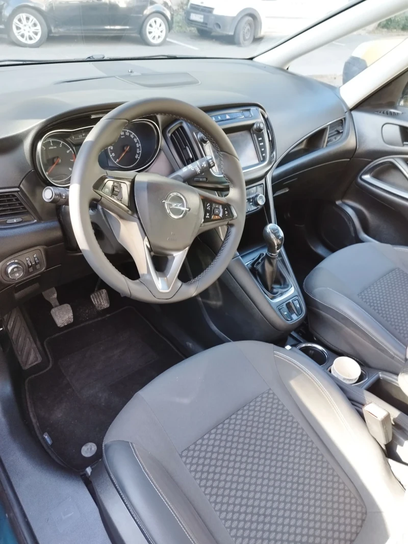 Opel Zafira 1.6* CNG* TURBO, снимка 6 - Автомобили и джипове - 52931873
