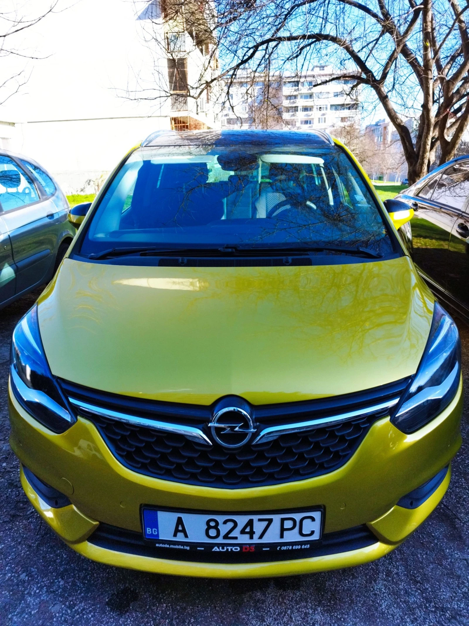 Opel Zafira 1.6* CNG* TURBO, снимка 1