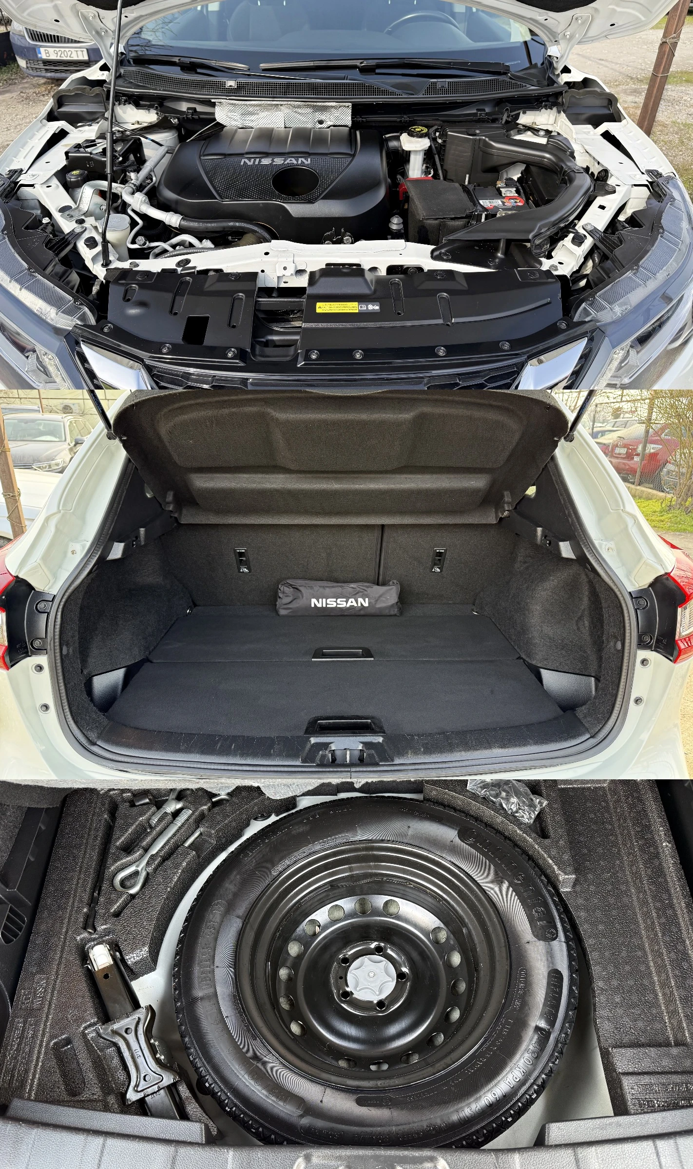 Nissan Qashqai 1.5DCI НАВИ ПАНОРАМА ЕВРО-6Б, снимка 16 - Автомобили и джипове - 55619340
