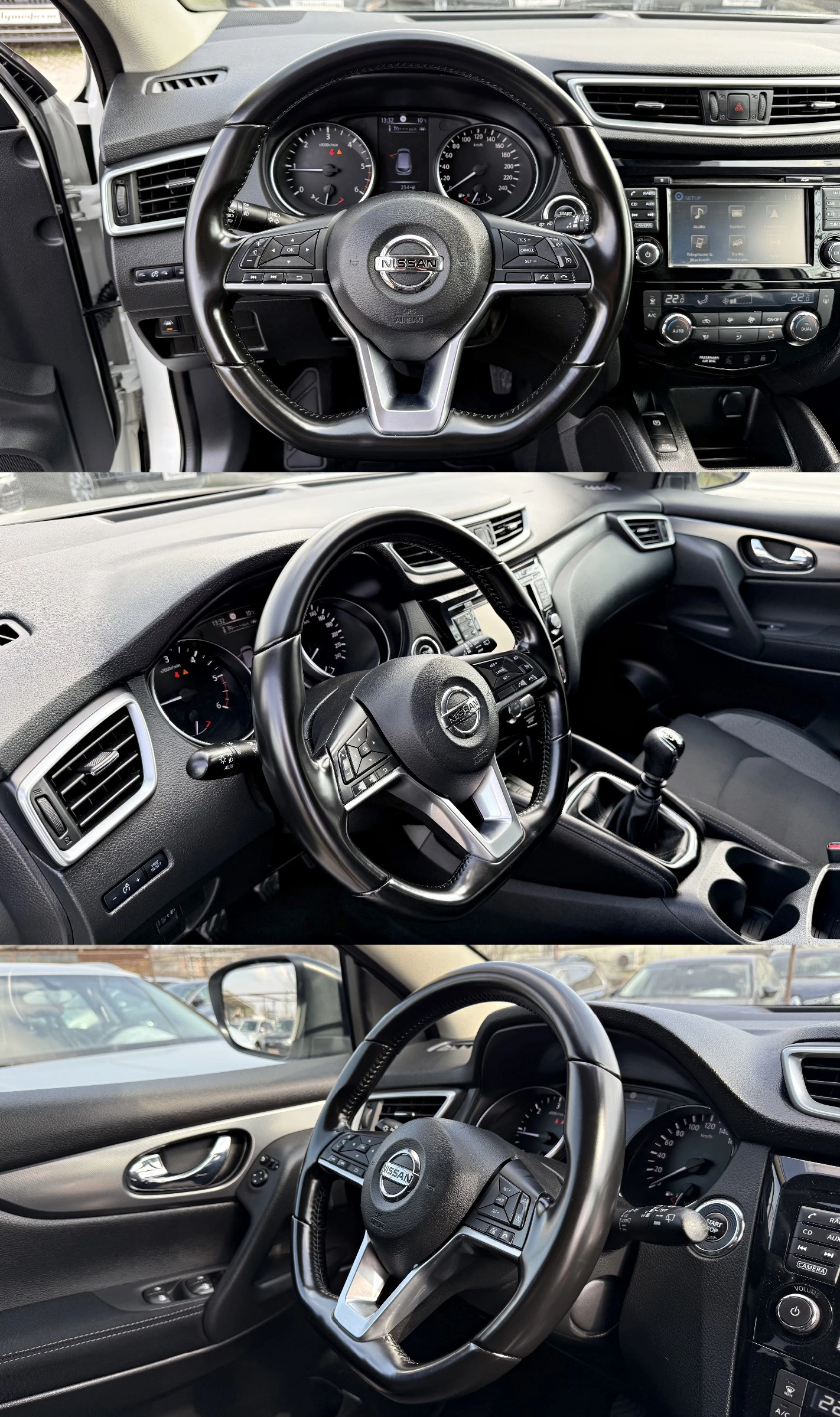 Nissan Qashqai 1.5DCI НАВИ ПАНОРАМА ЕВРО-6Б, снимка 13 - Автомобили и джипове - 55619340