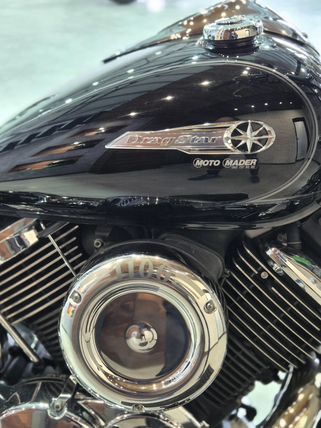 Yamaha Drag Star XVS 1100 Classic!!! 24000км!!! Нов внос ШВЕЙЦАРИЯ!, снимка 16 - Мотоциклети и мототехника - 53964030