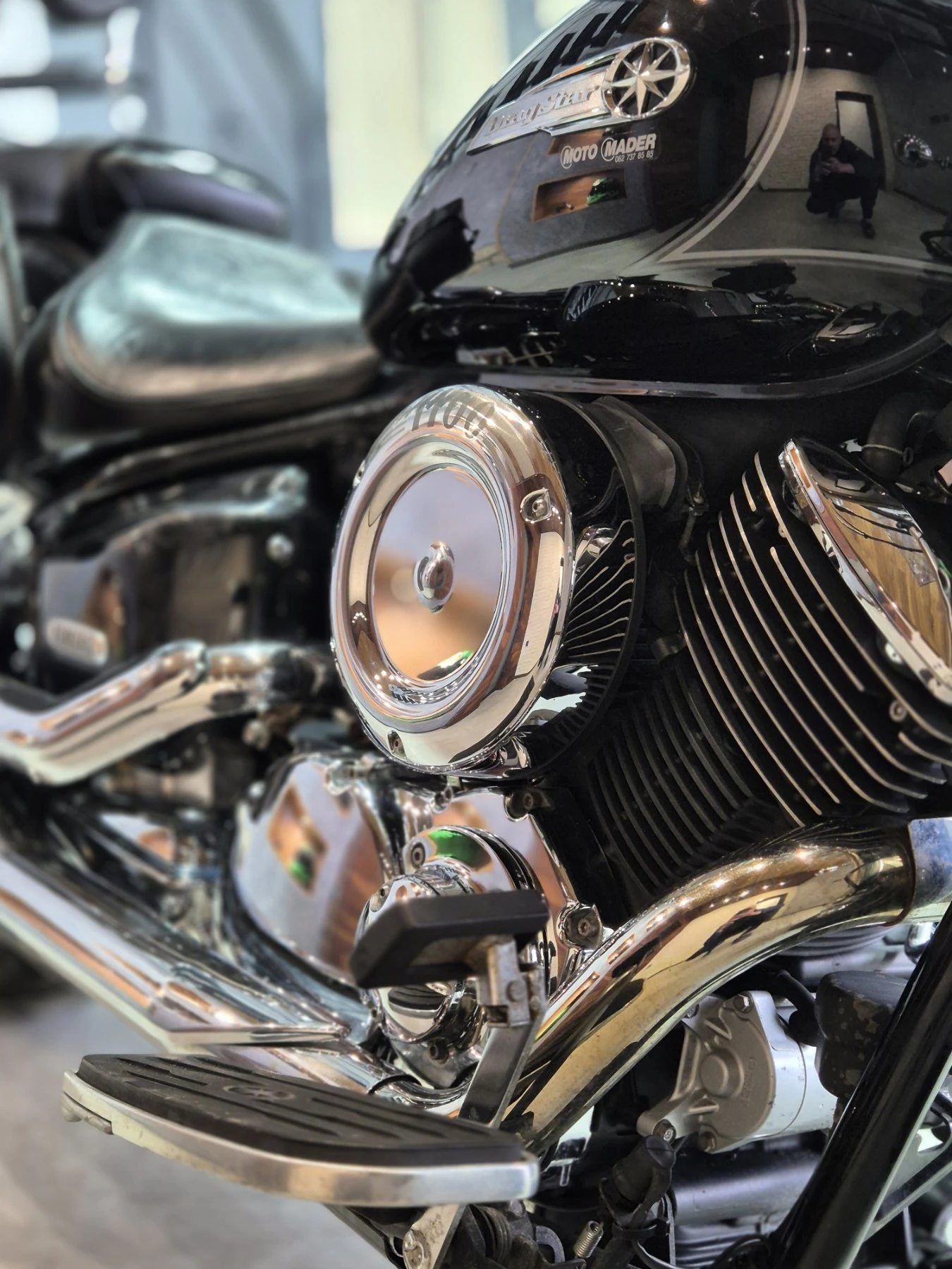 Yamaha Drag Star XVS 1100 Classic!!! 24000км!!! Нов внос ШВЕЙЦАРИЯ!, снимка 15 - Мотоциклети и мототехника - 53964030