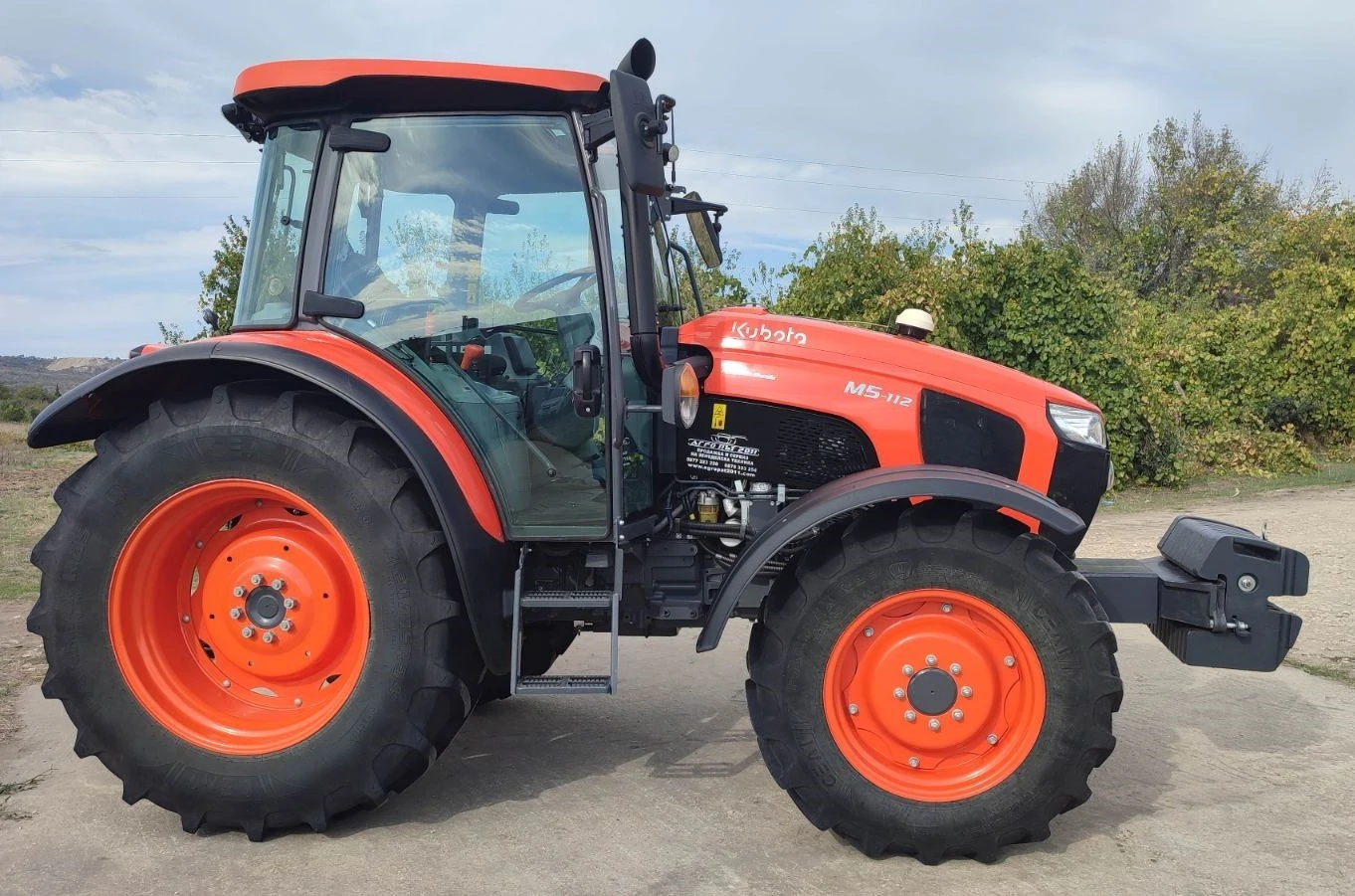 Трактор Kubota M5-112 с гаранция до 2029 г.