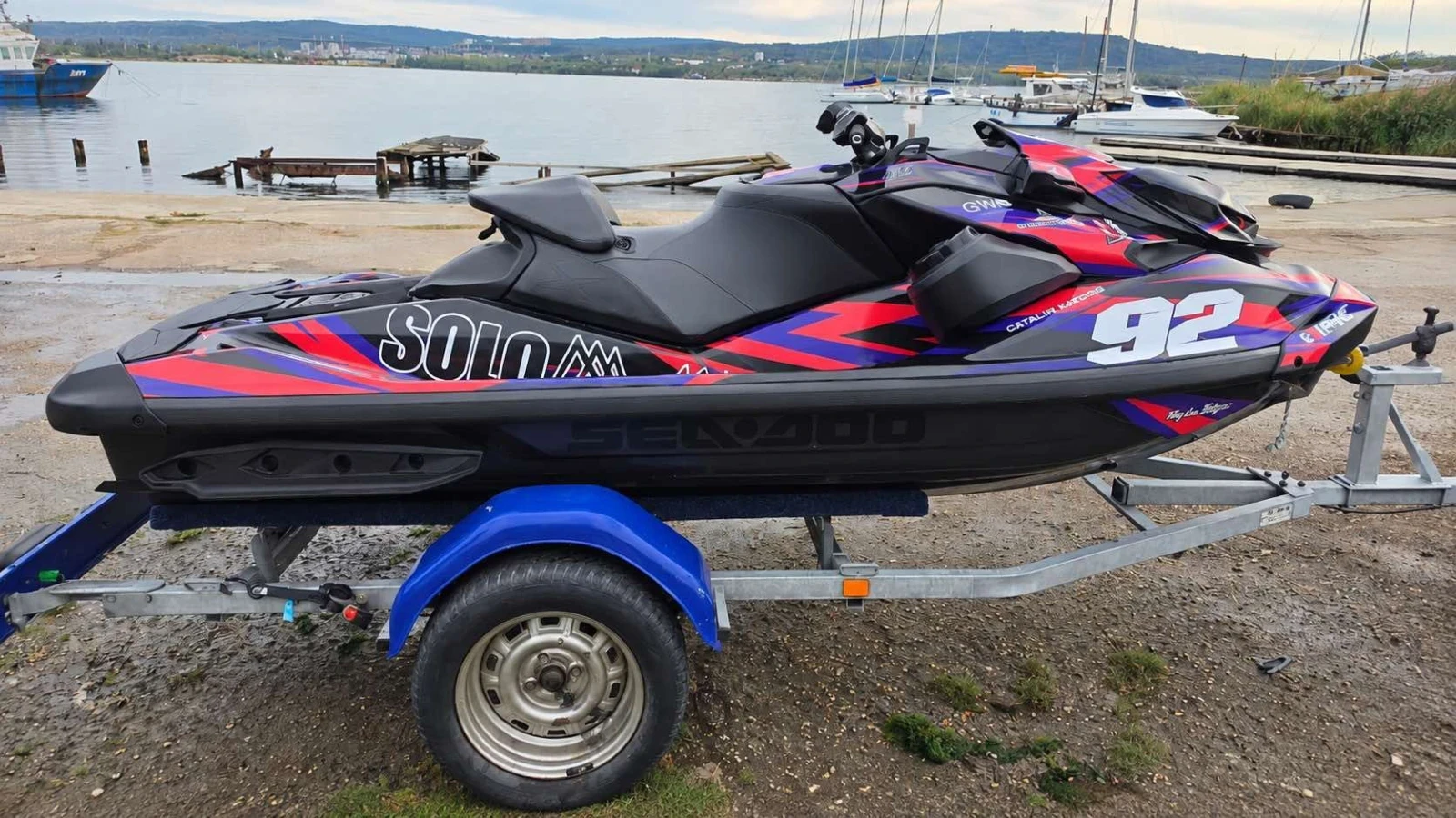 Джет Bombardier Sea Doo RXP-X RS 300, снимка 5 - Воден транспорт - 56248361
