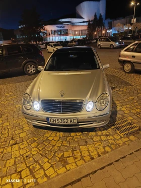 Mercedes-Benz E 270 Накрайници оригинални АМГ, лип спойлер, ветробрани