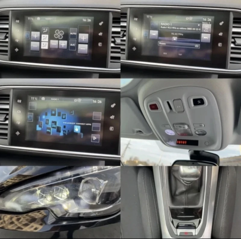 Peugeot 308 Face Lift* Full LED* Allure* EURO 6* ПАНОРАМА, снимка 12 - Автомобили и джипове - 53464241